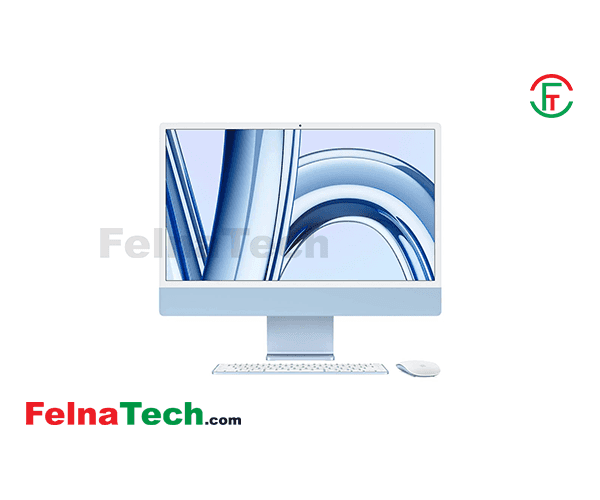 Apple iMac 24 Inch Blue All in One PC