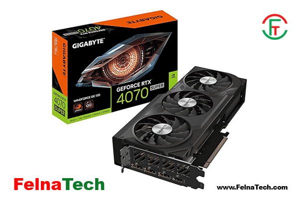 GIGABYTE GeForce RTX 4070 SUPER WINDFORCE OC 12GB GDDR6X Graphics Card