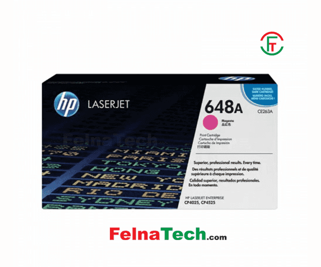 HP 648A Magenta Original LaserJet Toner Cartridge
