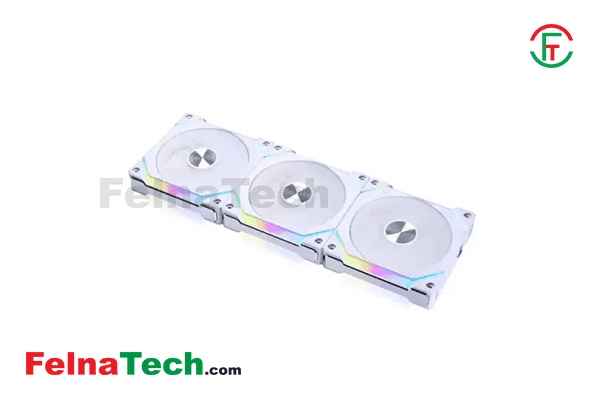 Lian Li UNI FAN SL V2 120 ARGB Case Fan Triple Pack White