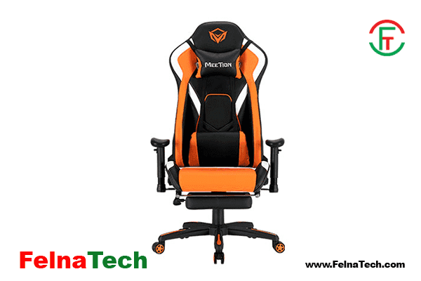 MEETION MT-CHR22 Leather Reciling E-SPORT Footrest Gaming Chair