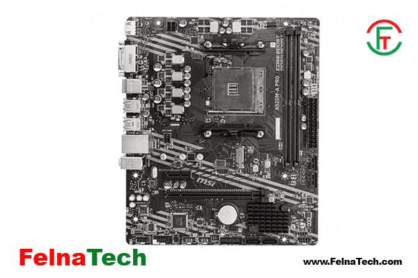 MSI A520M-A Pro AM4 AMD Micro-ATX Motherboard