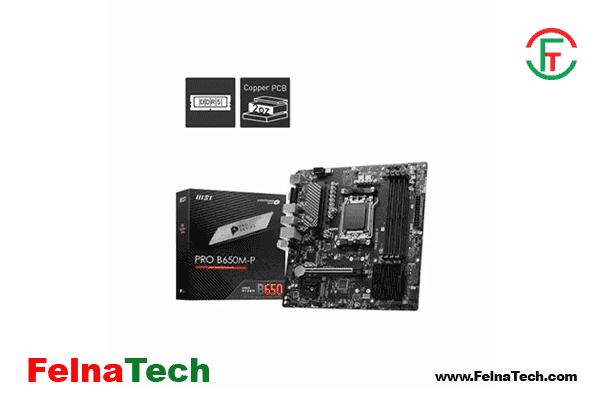 MSI Pro B650M-P DDR5 AMD AM5 mATX Motherboard