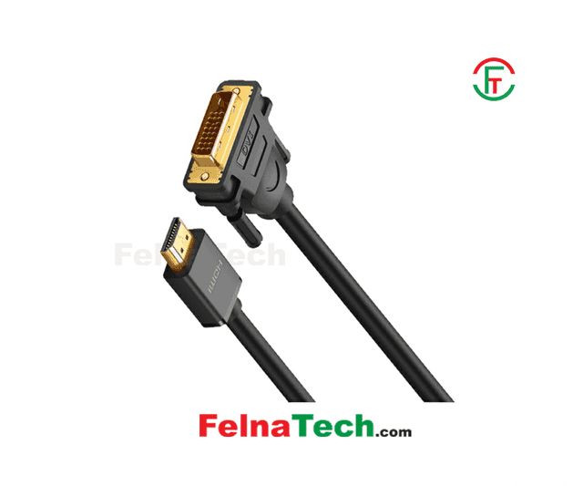 UGREEN 11150 HDMI TO DVI CABLE 1.5 METER BLACK