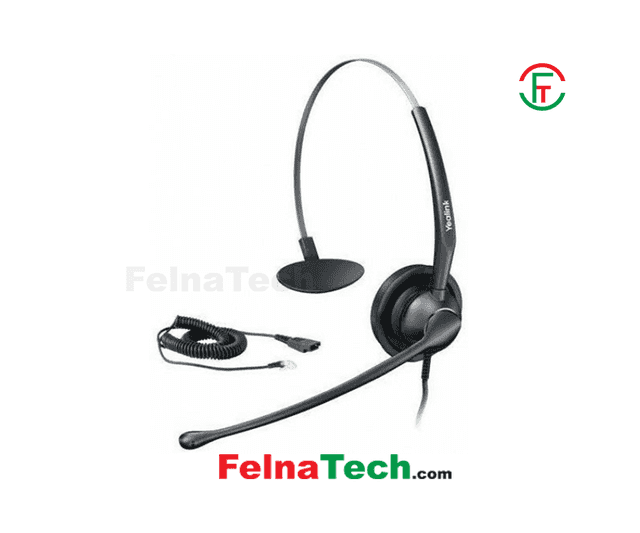 Yealink YHS33 Single Ear Wideband Headset for IP Phone