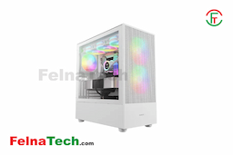 GAMDIAS TALOS E3 Mesh Elite Mid Tower E-ATX Gaming Case (White)