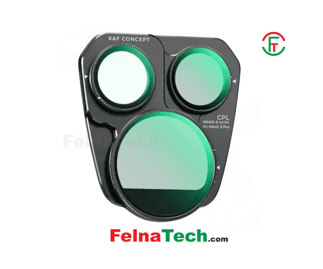 K&F Concept DJI Mavic 3 PRO Drone-CPL+ND8+ND16-Filter Set