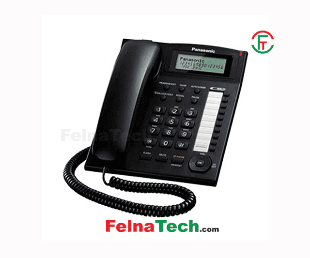Panasonic KX-TS880MXB Corded Black Phone Set