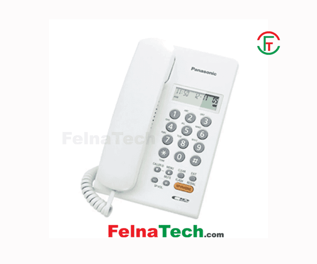 Panasonic KX-TSC62SXW Corded White Phone Set