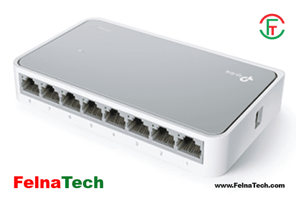 TP-Link TL-SF1008D 8Port 10/100Mbps Desktop Switch