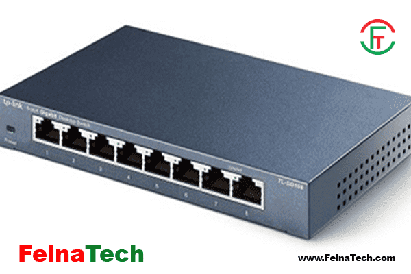 TP-Link TL-SG108 V4 8-Port 10/100/1000Mbps Desktop Switch
