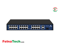 V-SOL V1024-2G-S-P1 24-Port Fast Ethernet Unmanaged PoE Switch