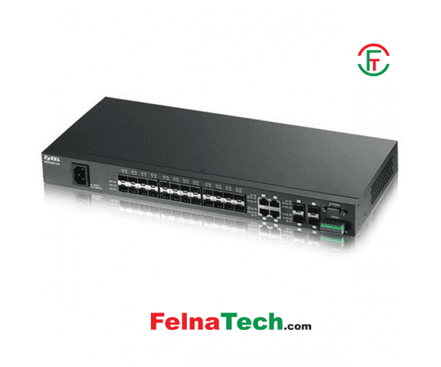 Zyxel MES 3500-24F 24-port FE Fiber L2 Switch with Four GbE